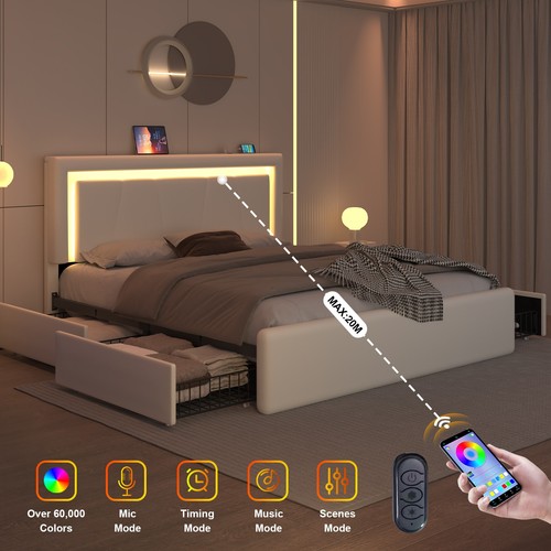 Queen full bed frame - queen/full,